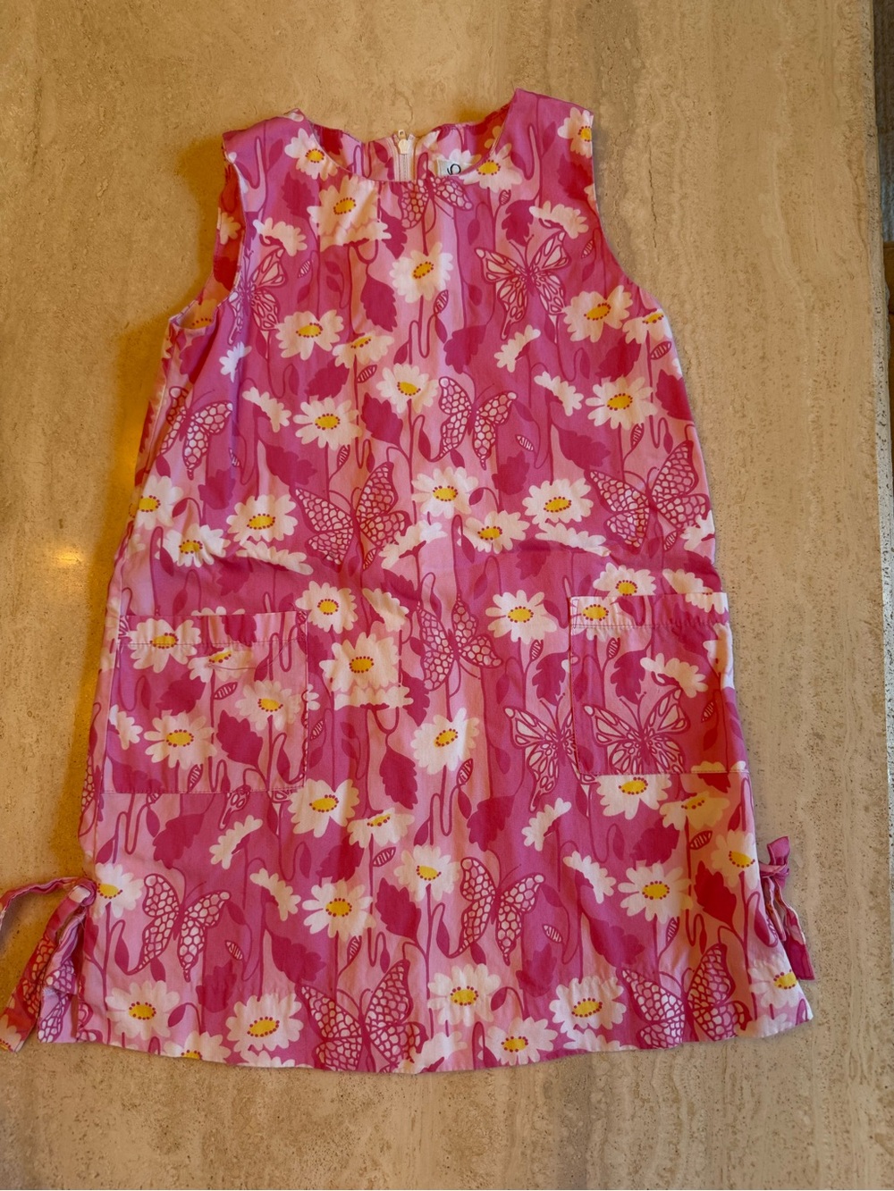 Lilly Pulitzer Girls Classic Shift Dress, Size 6
